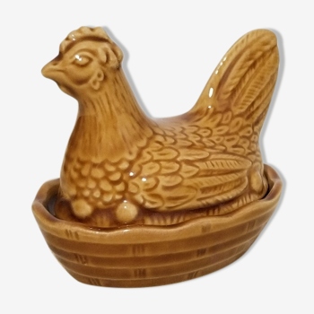 German porcelain hen Schramberg