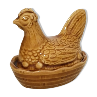 German porcelain hen Schramberg