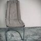 Vintage sled chair by Gastone Rinaldi in chrome wire, 1970s made in Italy