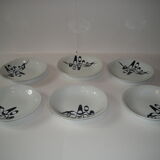 Patrick Viant-Benard porcelain service, Tokyo of the 70s