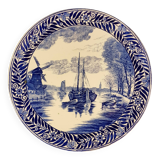 Assiette décorative en faïence de Delft