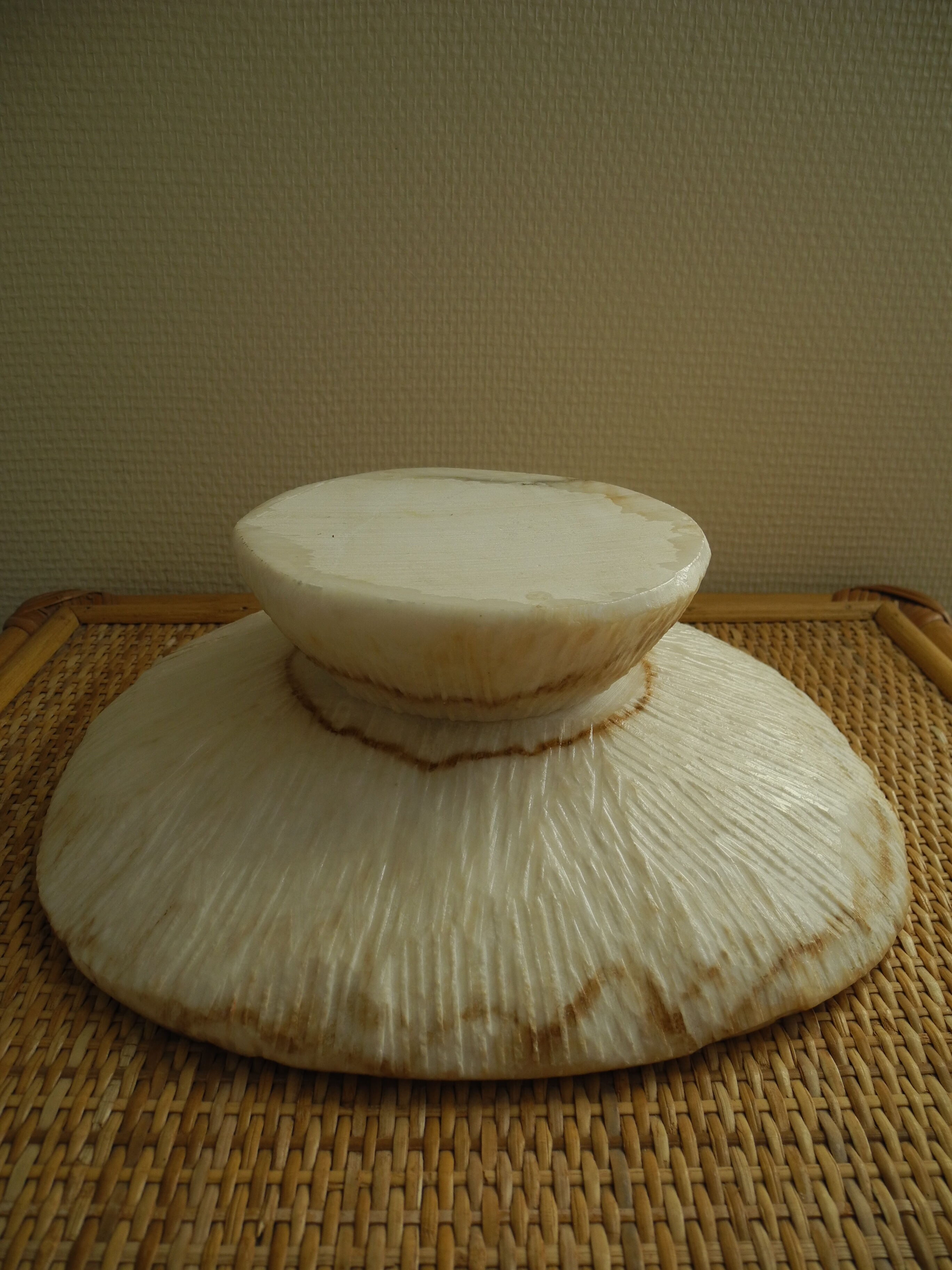 Decorative alabaster cup, vintage alabaster cup