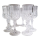 8 wine glasses in Arques crystal