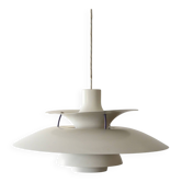 White PH 5 Pendant Light by Poul Henningsen