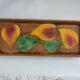 Cake dish ceramic majolica Sarreguemines France