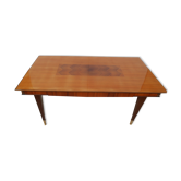 Scandinavian table, in varnished mahogany, 1950