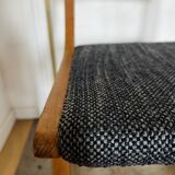 (Lot) 3 Compass Leg Chairs 1960s Scandinavian