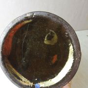 Decanter decoration relief, in jersey ceramic, nineteenth