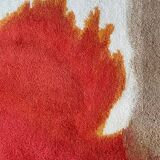 Tapis en laine tufté main Tisca Forster – France des années 1980