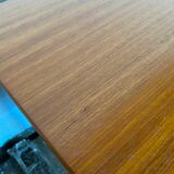 Scandinavian extendable table in vintage teak an60