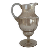 Carafe en verre irisé 