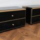 Pair of bedside tables Maison Roméo Paris by Jean-Claude Mahey, 1970s