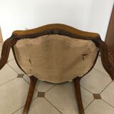 Louis XV mustard style armchair