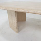Italian Travertine Coffee Table, 1980's