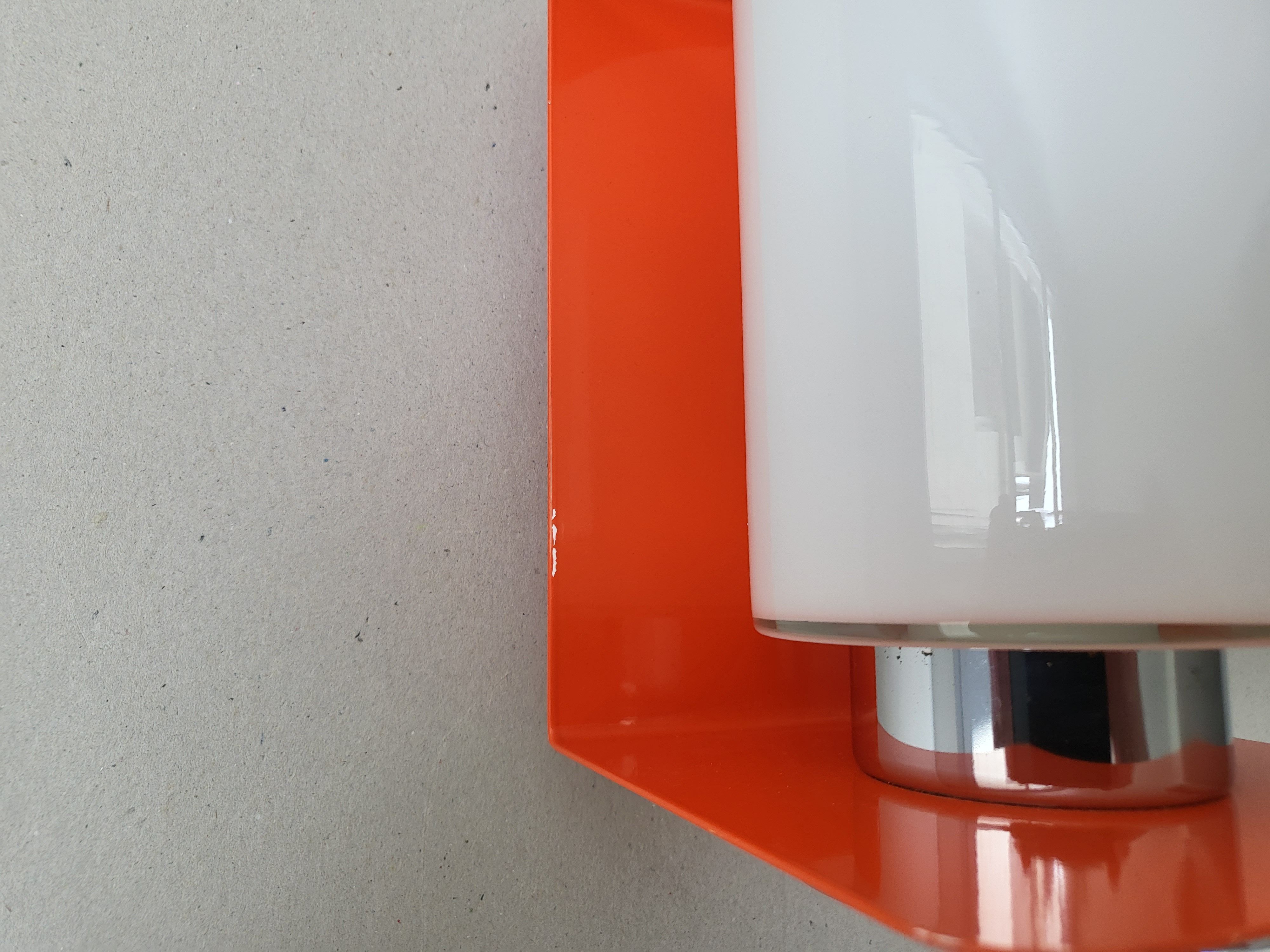 Pair of vintage wall lamps 1960 space age