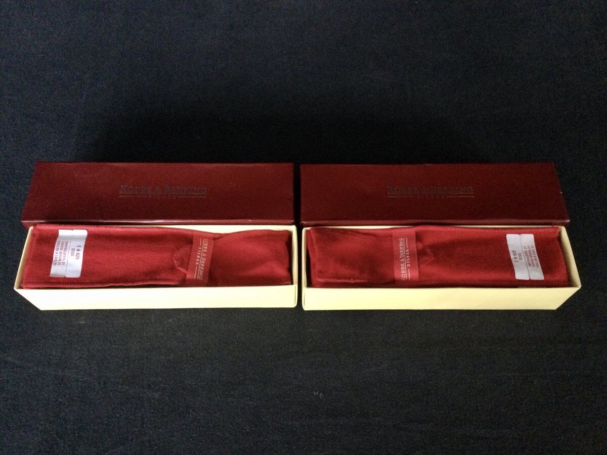 12 teaspoons/dessert silver robbe and berking house