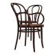 Pair of Thonet bentwood armchairs