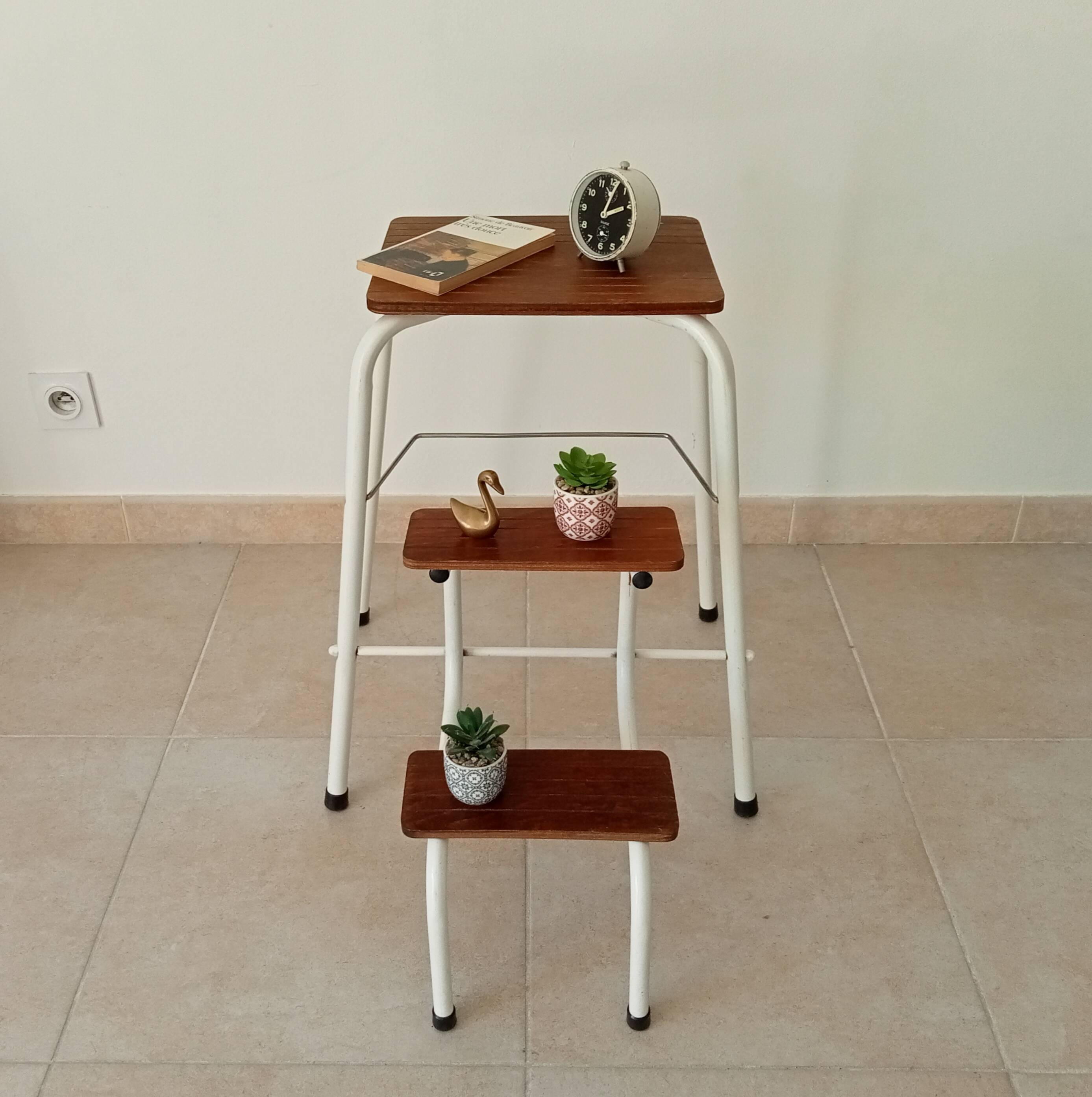 Vintage stool stepladder from the 60s