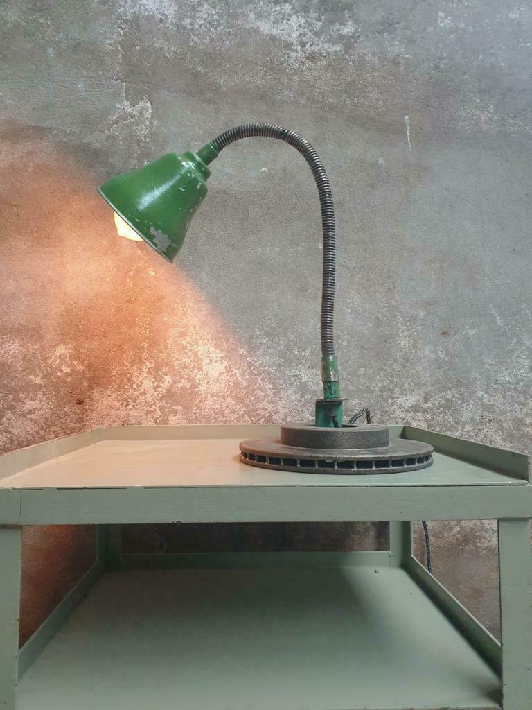 Industrial machine lamp table lamp