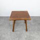 Table d'appoint moderniste en chêne par Jan Vaněk pour Krásná Jizba