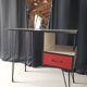 Coiffeuse vintage en formica