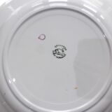 4 vintage flat plates porcelain from St Amand 191103