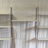 String-style metal wall shelf - 1960s