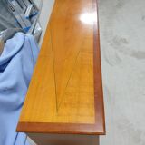Console - shelf - library in cherry wood