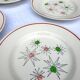 Set 4 plates Marie Claude VF Paris Sting Art 1960