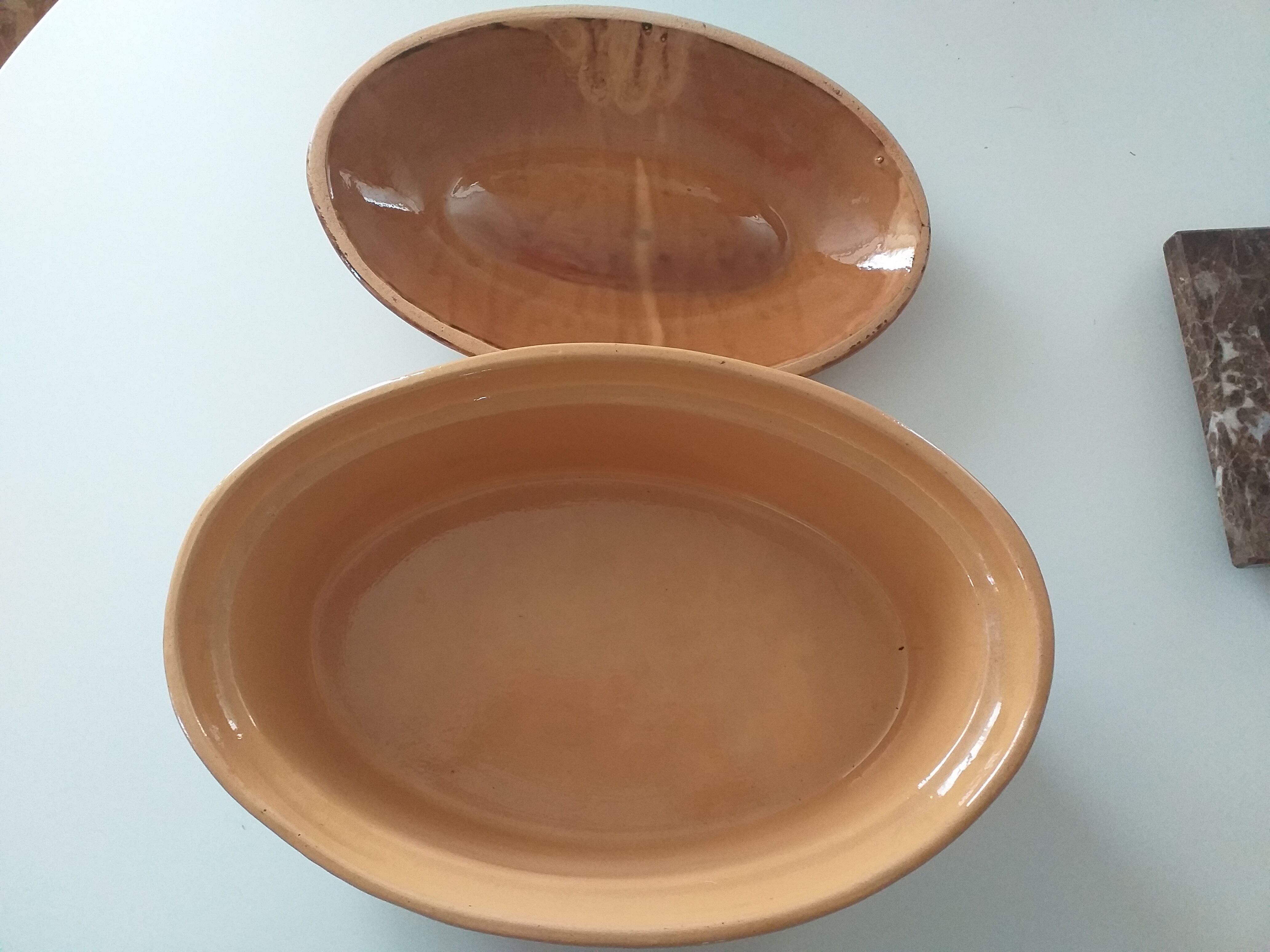 Large dish Baeckeoffe vintage baking