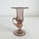 Vintage Biot bubble-blown glass candlestick