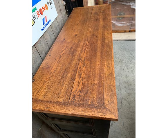 Old oak notary furniture