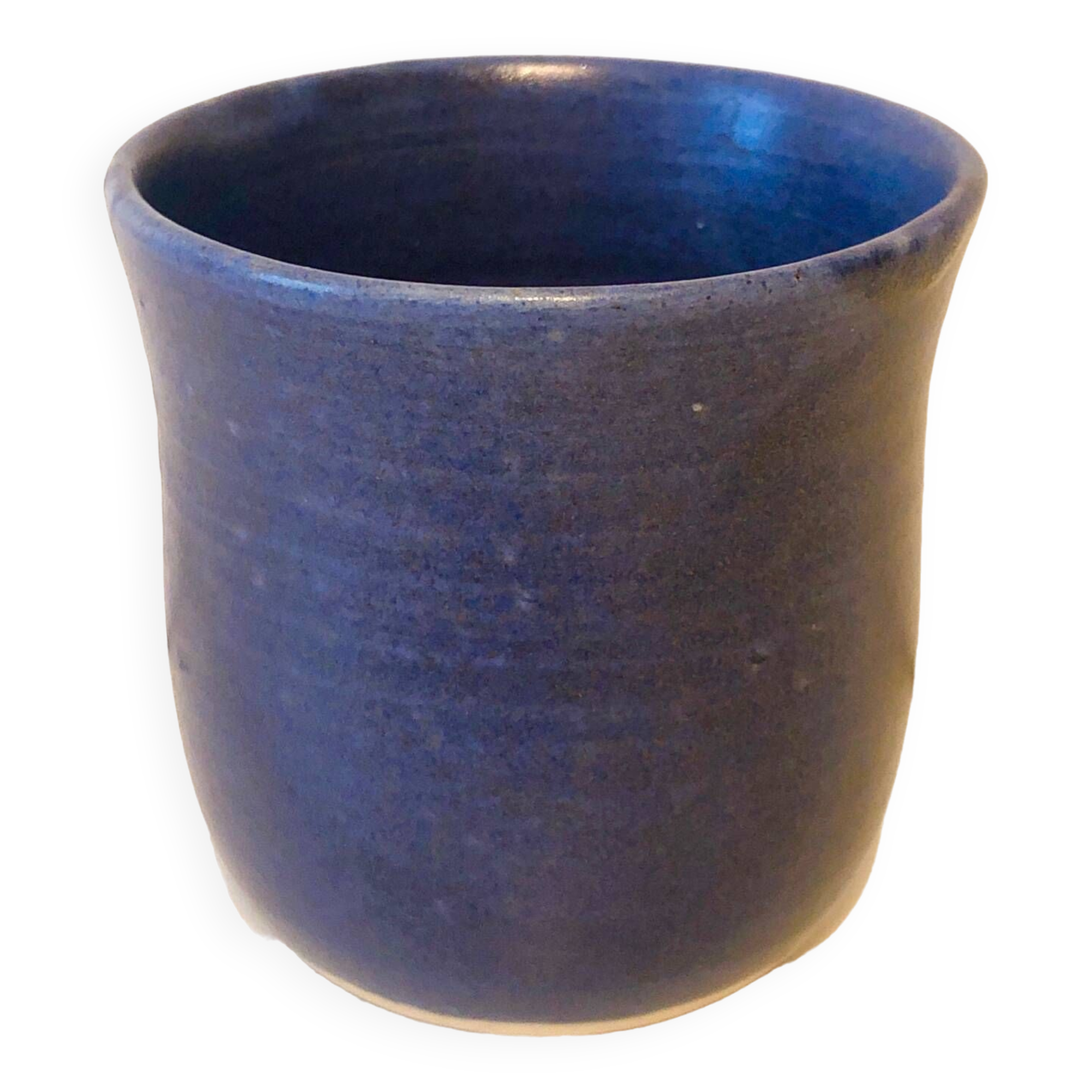 Tasse à thé bleu artisanale