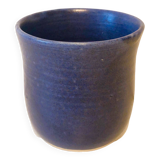 Tasse à thé bleu artisanale