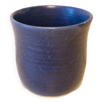 Tasse à thé bleu artisanale