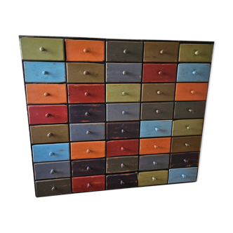 Trade furniture with 40 drawers