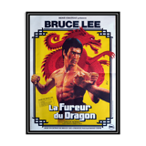 Original movie poster "The Fury of the Dragon" Bruce Lee