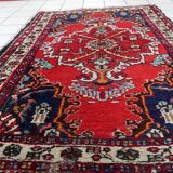 Tapis Hamadan vintage fait main en laine – 100 x 149 cm - 1C1041
