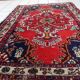 Tapis Hamadan vintage fait main en laine – 100 x 149 cm - 1C1041