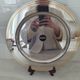 Alessi Ettore Sottsass / Serving plate stainless steel 18/10 and gold NG5100