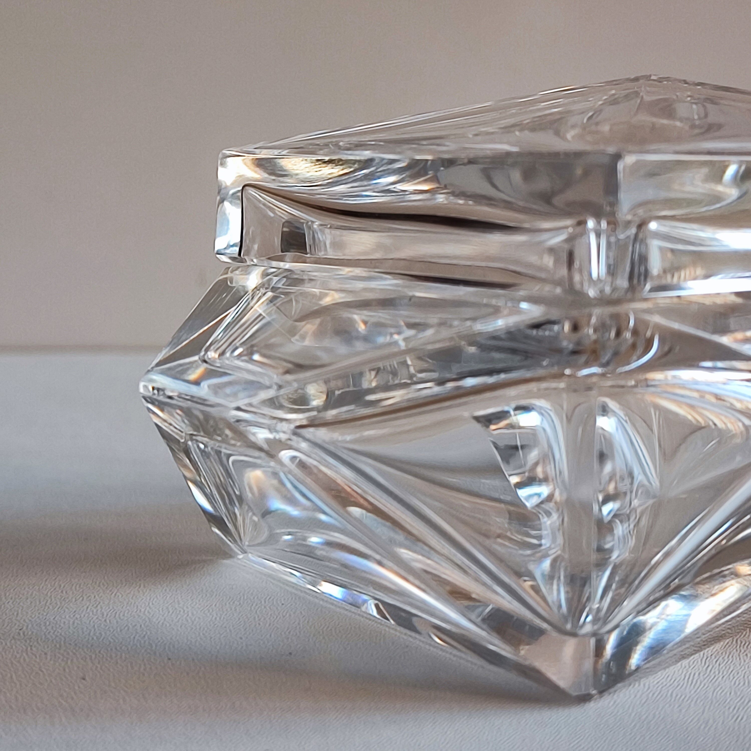 Baccarat crystal box