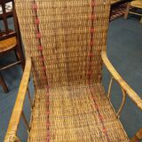 Belle Epoque rattan armchair