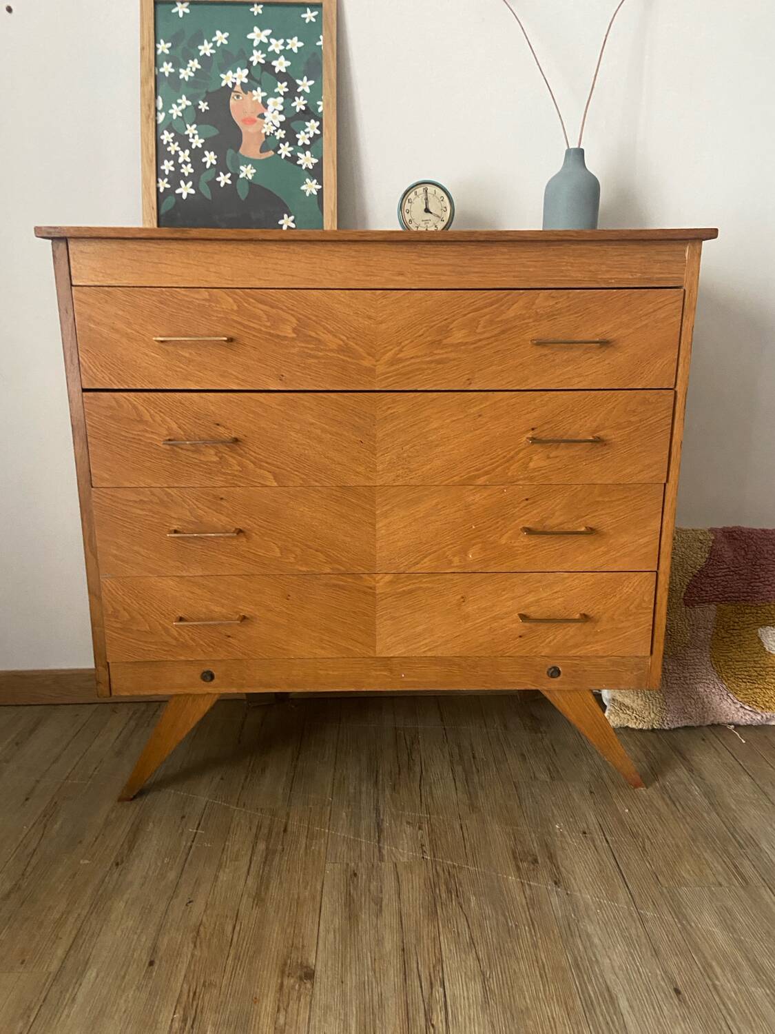 Commode vintage scandinave