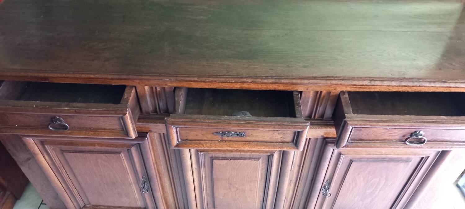 18th century oak sideboard