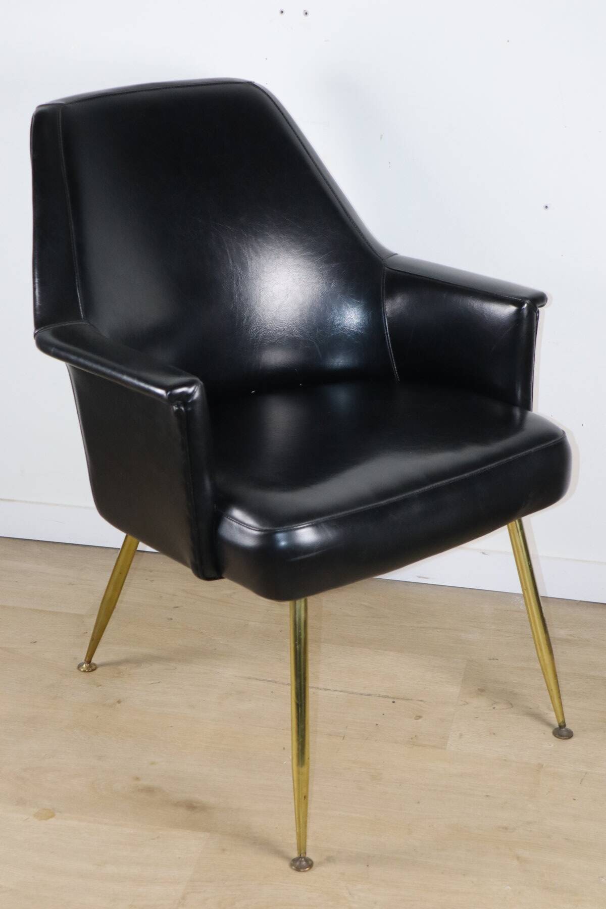 Fauteuil vintage Carlo Pagani pour Arflex, années 50