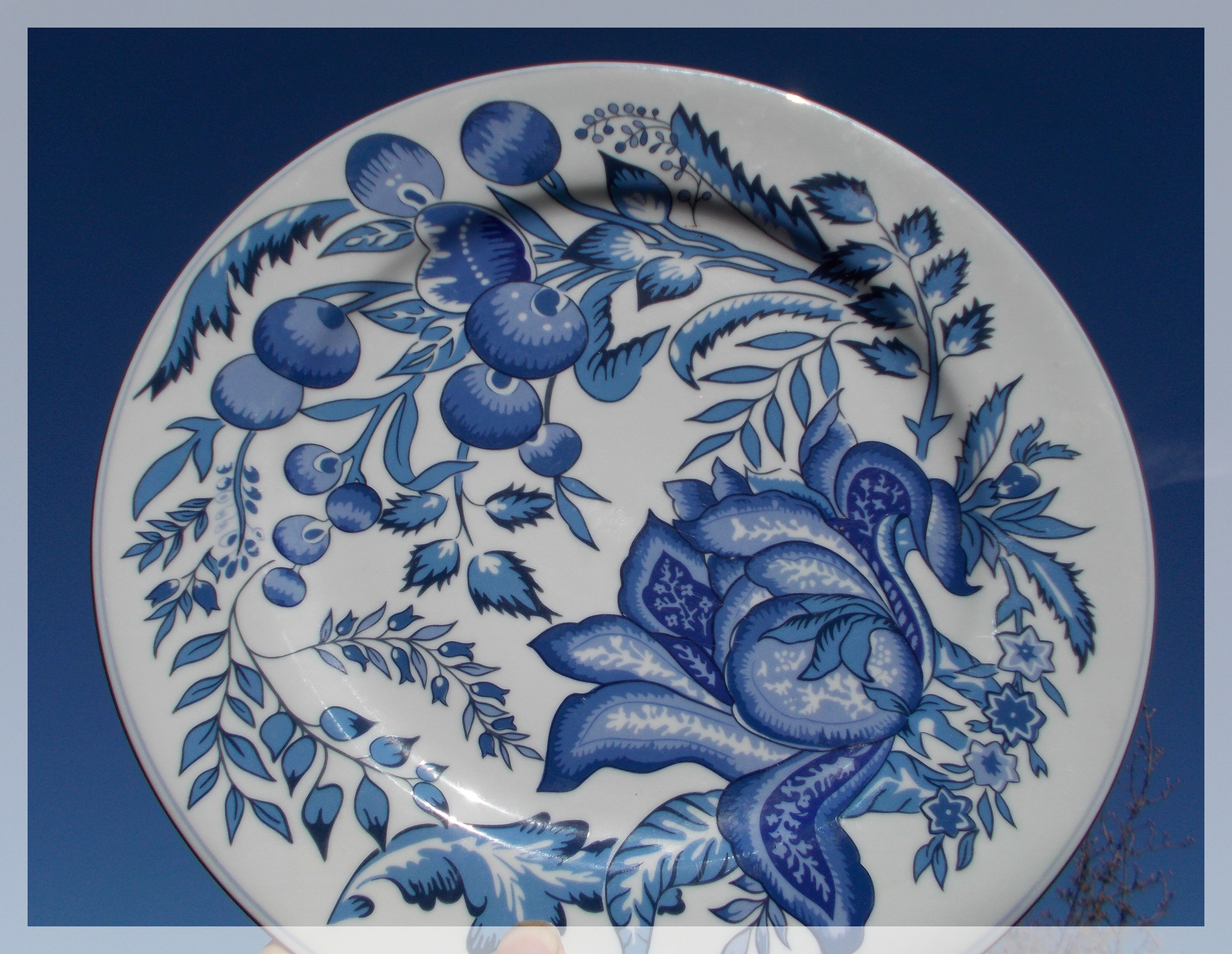 Presentation dish or plate Limoges Bracieux Deshoulieres