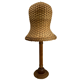 Lampadaire scandinave en rotin