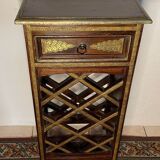 Stylish cabinet bottle rack