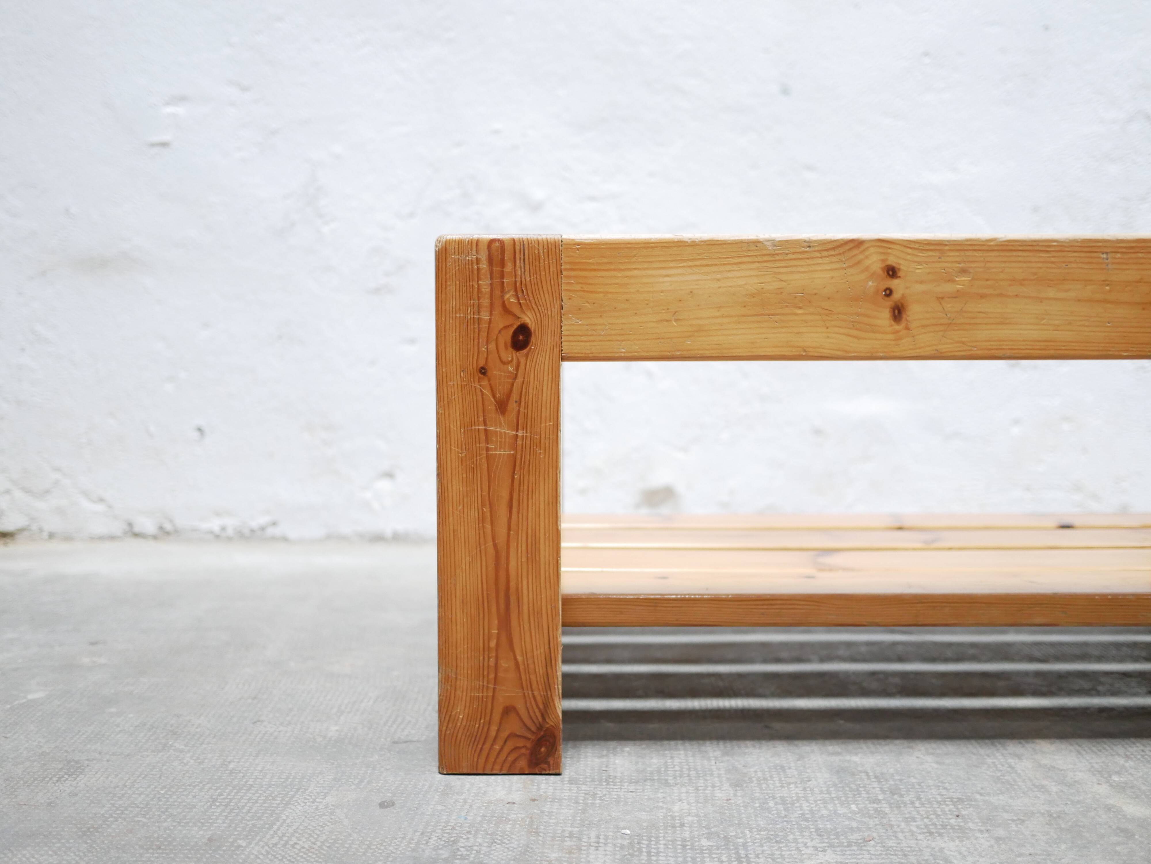 Vintage pine coffee table