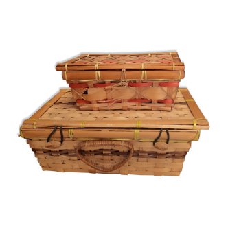 Lot of vintage baskets